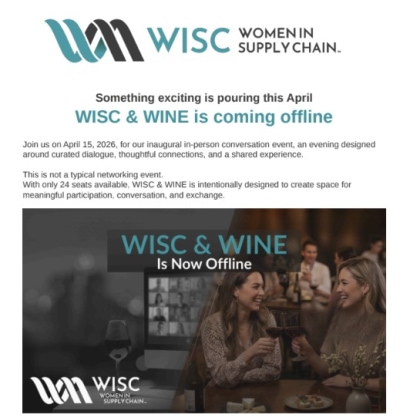 Thumbnail for April 10, 2026 - WISC & WINE | An Evening of Conversation and Insight