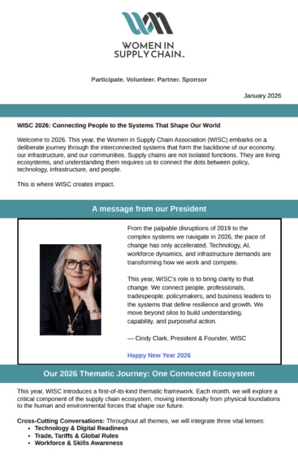 Banner Image of January 17, 2026 - WISC 2026: Connecting People to the Systems That Shape Our World
