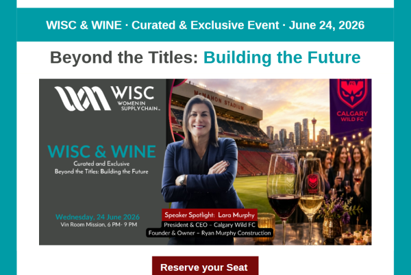Banner Image of April 15, 2026 - WISC Event Update and Upcoming Announcements