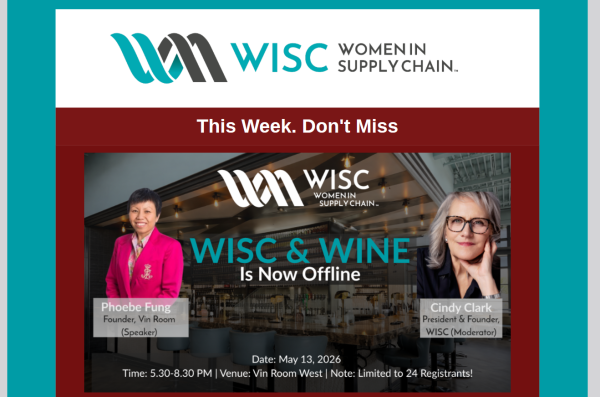 Banner Image of May 7, 2026 - WISC Newsletter, May 2026 Edition