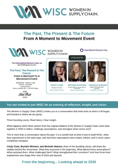 Thumbnail for February 20, 2026 - Join WISC on March 4 as we shape what 2026, and beyond, demands of our industry
