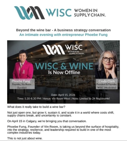 Thumbnail for April 13, 2026 - WISC & WINE | Beyond the wine bar: A business strategy conversation